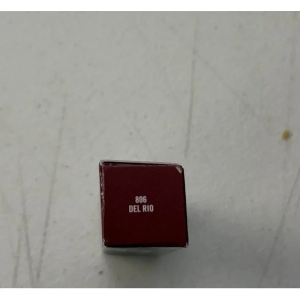 Mac Satin Lipstick DEL RIO #806  FullSize 3 g/0.1oz New In Box